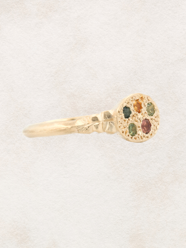 Rocky Rainbow Signet