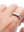 White Gold Rainbow Plains Ring